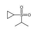 propan-2-ylsulfonylcyclopropane结构式