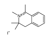 1,2,3,3-tetramethyl-4H-isoquinolin-2-ium,iodide结构式