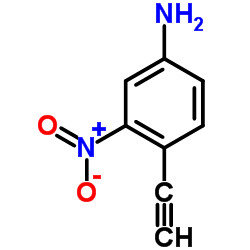 4-Ethynyl-3-nitroaniline Structure