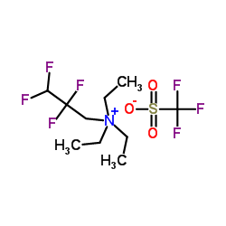 2,2,3,3-TETRAFLUOROPROPYL TRIETHYLAMMONIUM TRIFLATE picture