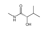 (S)-2-hydroxy-N,3-dimethylbutanamide Structure