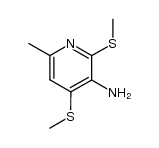 6-甲基-2,4-二(甲硫基)吡啶-3-胺图片