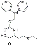 FMOC-D-2-AMINO-4-(ETHYL(THIO))BUTYRIC ACID结构式