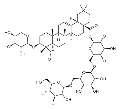 dipsacus saponin K结构式