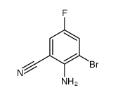 2-Amino-3-bromo-5-fluorobenzonitrile Structure