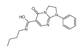 N-butyl-5-oxo-1-phenyl-2,3-dihydroimidazo[1,2-a]pyrimidine-6-carboxamide Structure