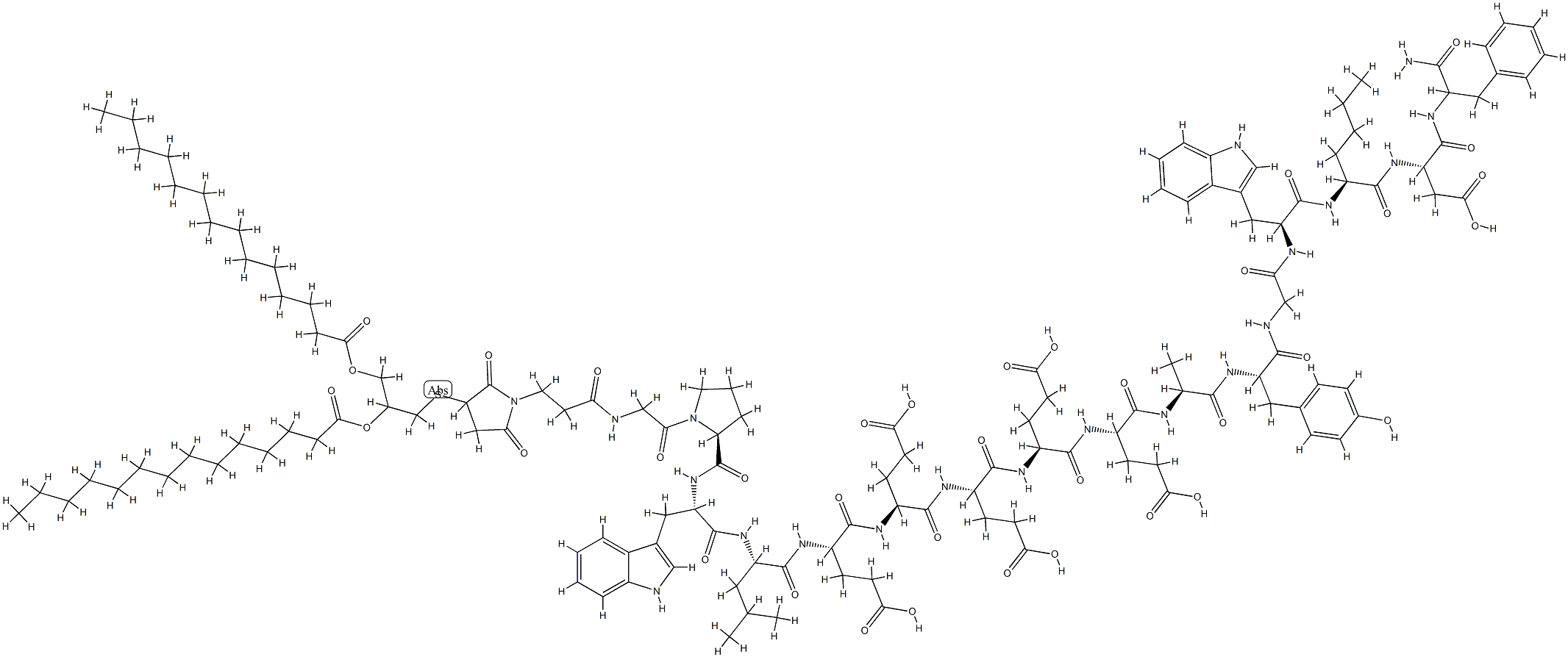 DM-gastrin结构式