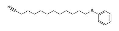 12-(phenylthio)dodecanenitrile结构式