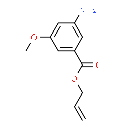 Benzoic acid, 3-amino-5-methoxy-, 2-propenyl ester (9CI) structure