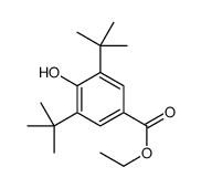 ETHYL3,5-DI-TERT-BUTYL-4-HYDROXYBENZOATE Structure