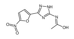 N-[5-(5-Nitro-2-furanyl)-1H-1,2,4-triazol-3-yl]acetamide picture