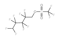 1H,1H,5H-OCTAFLUOROPENTYL TRIFLUOROMETHANESULFONATE structure