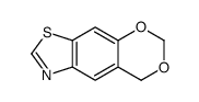 8H-[1,3]Dioxino[5,4-f]benzothiazole(9CI) structure