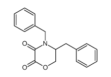 4,5-dibenzylmorpholine-2,3-dione Structure