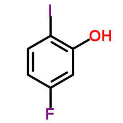 5-Fluoro-2-iodophenol Structure