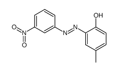 2-hydroxy-5-methyl-3'-nitroazobenzene结构式