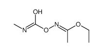 ethyl (1Z)-N-(methylcarbamoyloxy)ethanimidate Structure