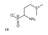 (1-amino-3-dimethylsulfoniopropyl)-hydroxy-oxophosphanium,iodide结构式