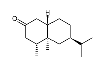 Tetrahydronootkatone结构式