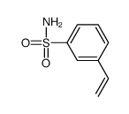 Benzenesulfonamide, 3-ethenyl- (9CI) Structure