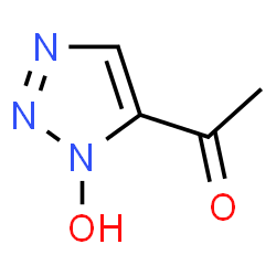 Ethanone, 1-(1-hydroxy-1H-1,2,3-triazol-5-yl)- (9CI) Structure