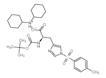 Boc-D-His(Tos)-OH.DCHA Structure