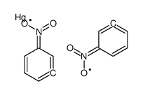 bis(3-nitrophenyl)mercury Structure