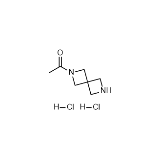 1-(2,6-Diazaspiro[3.3]heptan-2-yl)ethanonedihydrochloride structure