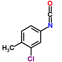 3-氯-4-甲基苯基异氰酸酯结构式