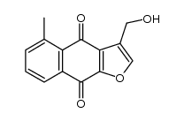 3-(Hydroxymethyl)-5-methylnaphtho[2,3-b]furan-4,9-dione Structure