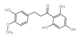 3-(3-hydroxy-4-methoxyphenyl)-1-(2,4,6-trihydroxyphenyl)propan-1-one图片