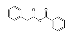 mixed anhydride of benzoic acid and phenylacetic acid Structure