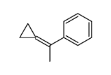 1-cyclopropylideneethylbenzene Structure