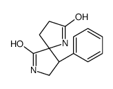 (5R,9S)-9-Phenyl-1,7-diazaspiro[4.4]nonane-2,6-dione Structure