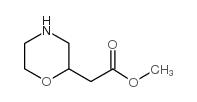 MORPHOLIN-2-YL-ACETIC ACID METHYL ESTER picture