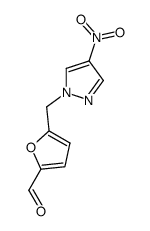 5-(4-nitro-pyrazol-1-ylmethyl)-furan-2-carbaldehyde picture