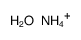 azanium,hydrate Structure