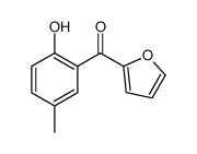 furan-2-yl-(2-hydroxy-5-methylphenyl)methanone Structure