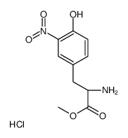 methyl (2S)-2-amino-3-(4-hydroxy-3-nitrophenyl)propanoate,hydrochloride picture