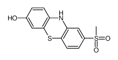 8-methylsulfonyl-10H-phenothiazin-3-ol Structure