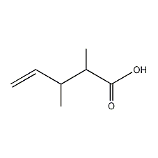 2,3-Dimethyl-4-pentenoic acid Structure