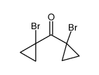 bis(1-bromocyclopropyl)methanone结构式