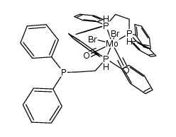 {Mo(η2-dppe)(η1-dppe)(CO)2Br2} Structure