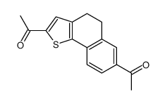 1-(2-acetyl-4,5-dihydrobenzo[g][1]benzothiol-7-yl)ethanone结构式