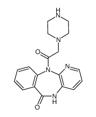 N-Desmethyl Pirenzepine Structure