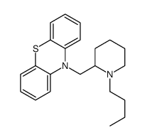 10-[(1-Butyl-2-piperidinyl)methyl]-10H-phenothiazine Structure