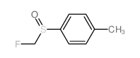 1-(fluoromethylsulfinyl)-4-methyl-benzene结构式