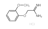 2-(2-Methoxy-phenoxy)-acetamidine hydrochloride structure