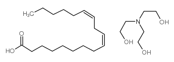 TRIETHANOLAMINE LINOLEATE structure