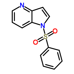 1-(Phenylsulfonyl)-1H-pyrrolo[3,2-b]pyridine structure